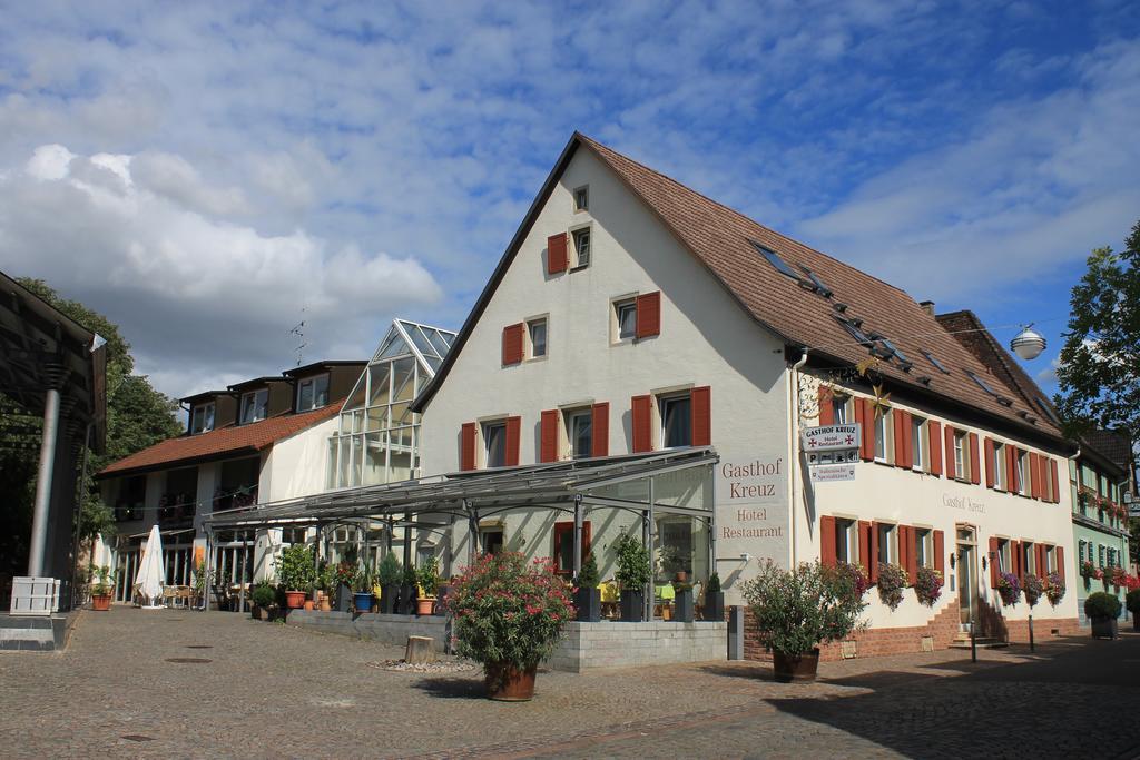Hotel Gasthof Kreuz Heitersheim Exterior foto