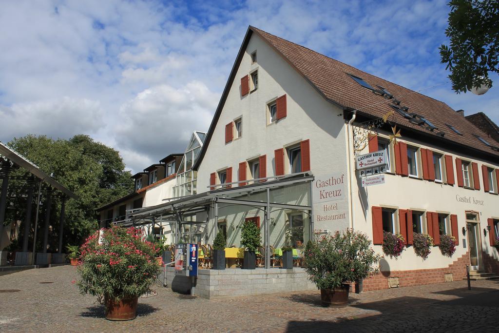 Hotel Gasthof Kreuz Heitersheim Exterior foto